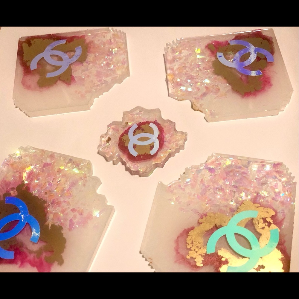 Resin Coasters - Picture 5 of 6